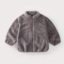 Kids’ Long-Sleeve Winter Casual Soft Jacket childrensterritory