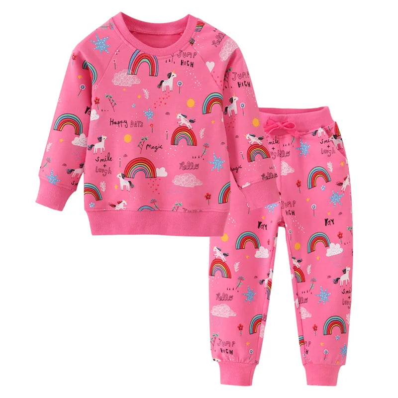 Children's Elmo Cartoon Print Clothes Sets for Boys, Girls