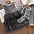 Kids Girls Winter Style Elegant Princess Clothing Sets childrensterritory
