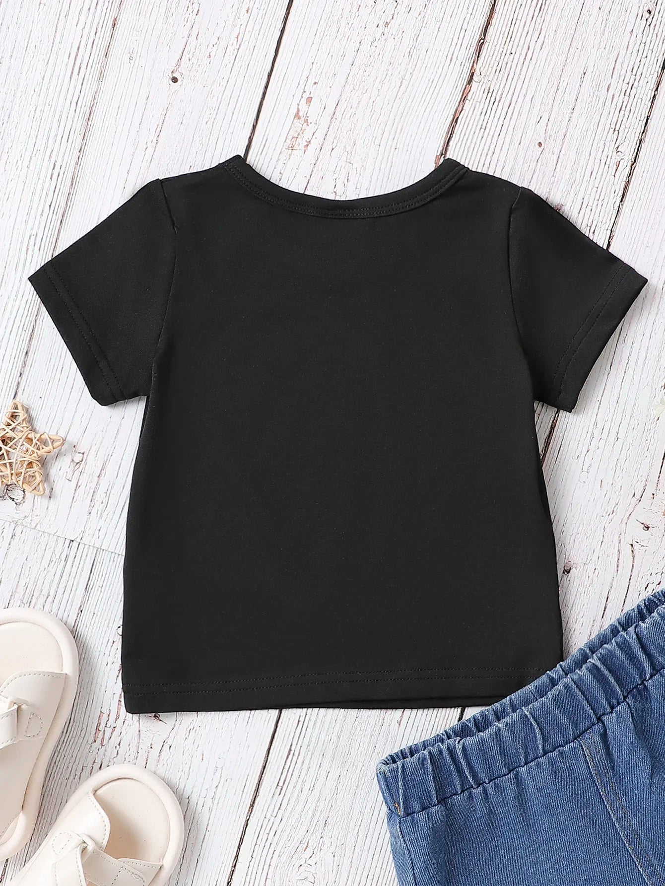 Various Cartoon Print Kids Girls Boys Cotton T-Shirts