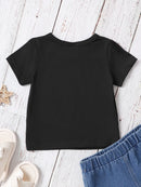 Various Cartoon Print Kids Girls Boys Cotton T-Shirts