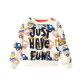 Long Sleeve Stars Cartoon Print Kid Boys Girls Sweatshirts childrensterritory