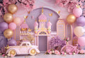 Floral Photography Background for Birthday Parties childrensterritory