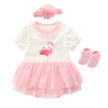 Baby Girl Pink Princess Clothing Sets for Birthday Party childrensterritory