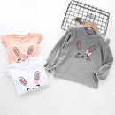 Kids Girl Cute Print Casual Sweatshirt And Pants 2-Piece Tracksuit