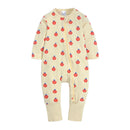 Long Sleeves Printed Baby Girl/Boy Zipper Bodysuits childrensterritory