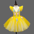 Little Girls' Ballet Dance Skirt Dress for Stage Performance childrensterritory