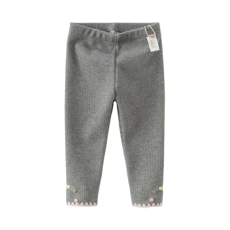 Baby Girls Comfortable Outdoor Warm Leggings childrensterritory