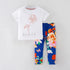 Kids Girls Floral Print Top and Leggings Outfit Set for Summer childrensterritory