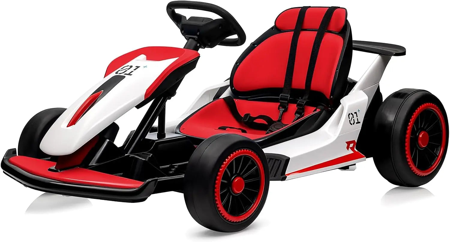 24V Electric Go Kart for Kids with Two 150W Motors 7Ah Battery childrensterritory