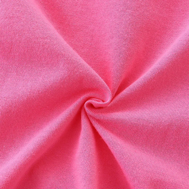 Little Girls Cartoon Hearts Rainbow Design Cotton T-shirt