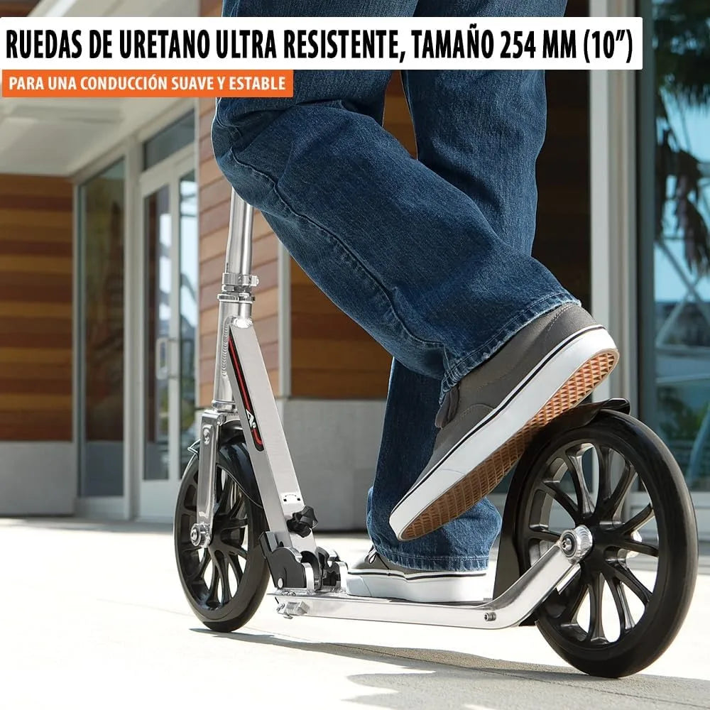 Anti-Rattle Technology Kids Kick Scooter with Tall Handlebars childrensterritory