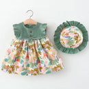 Sleeveless 2-Set Summer Beach Outfit for Girls childrensterritory