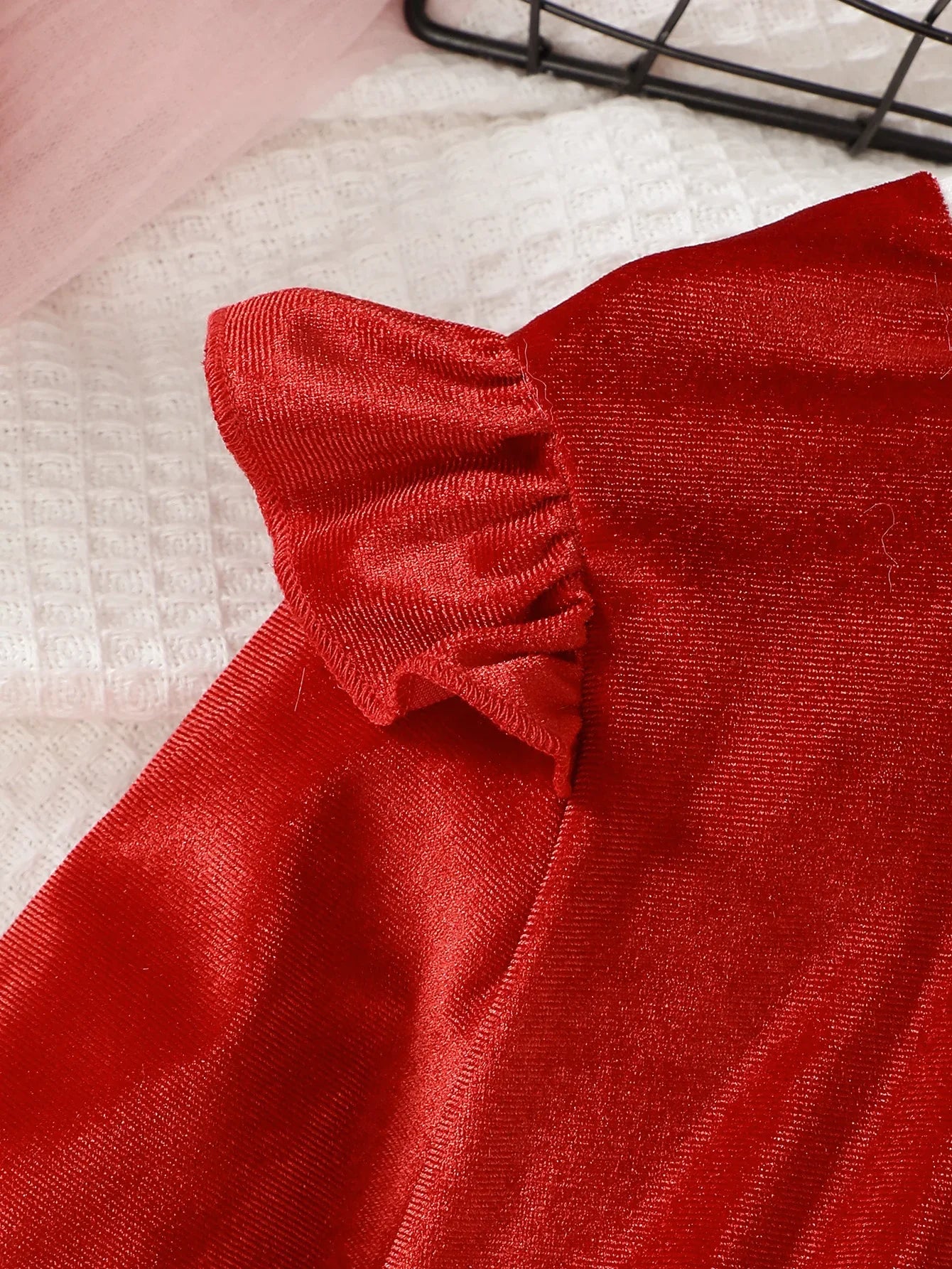 Girls' Long-Sleeved Christmas Party Dresses