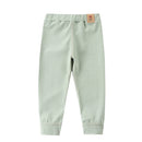Pure Color Velvet Casual Kids Trousers for Spring and Autumn childrensterritory