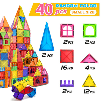 Magnetic Building Blocks Educational Toys For Kids
