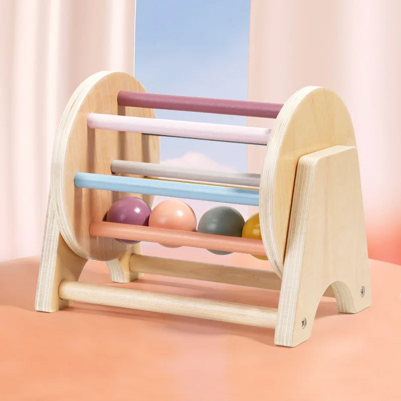 Educational Desktop Rolling Drum Toy for Baby