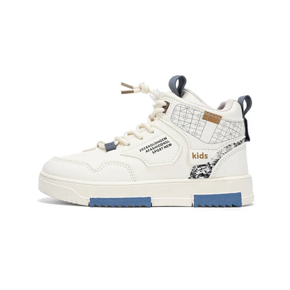 Kids White Casual School Tennis Sports Sneakers