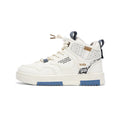 Kids White Casual School Tennis Sports Sneakers