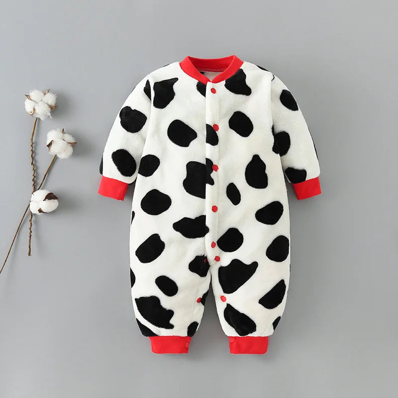 Baby Kids Long Sleeves Soft Winter Bodysuits childrensterritory