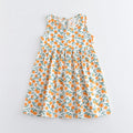 Kids Girls Floral Design Summer Princess Dresses childrensterritory