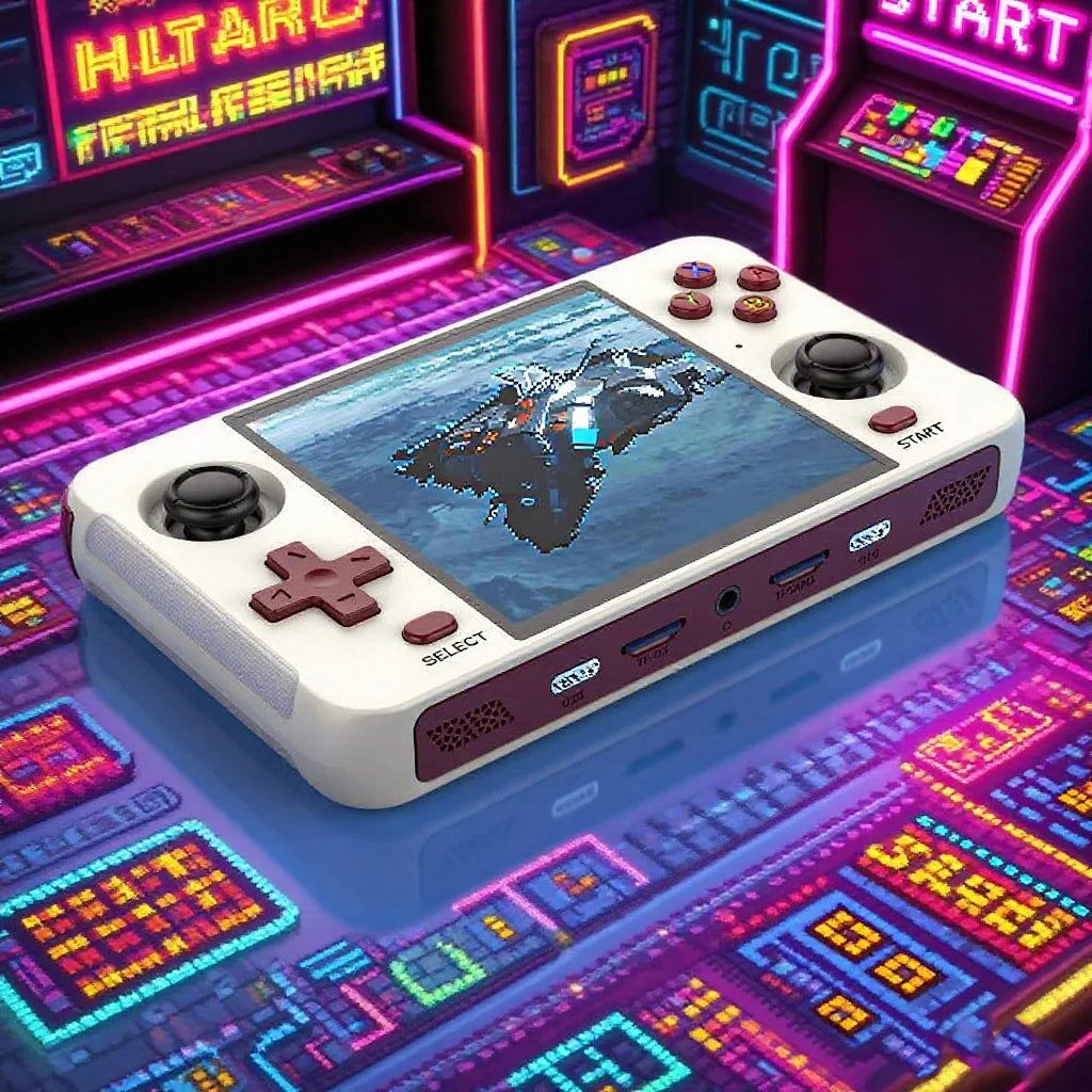 Kids 64-Bit Built-in Wi-Fi Open-Source Handheld Game Console