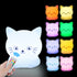 Rechargeable Owl LED Night Light in 9 Colors for Kids Room childrensterritory