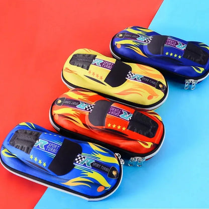 3D Racing Car Design Pencil Cases For Children childrensterritory