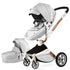 3-in-1 High Landscape Luxury Baby Stroller childrensterritory