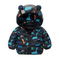 Baby Kids Cartoon Design Puffer Winter Jacket childrensterritory