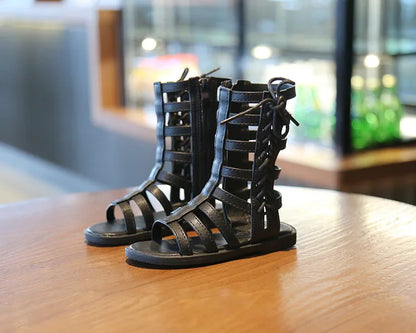 Kids Girls Roman Style High-top Gladiator Sandals