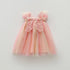 Little Girls Rainbow Stereoscopic Wings Design Summer Princess Dresses childrensterritory
