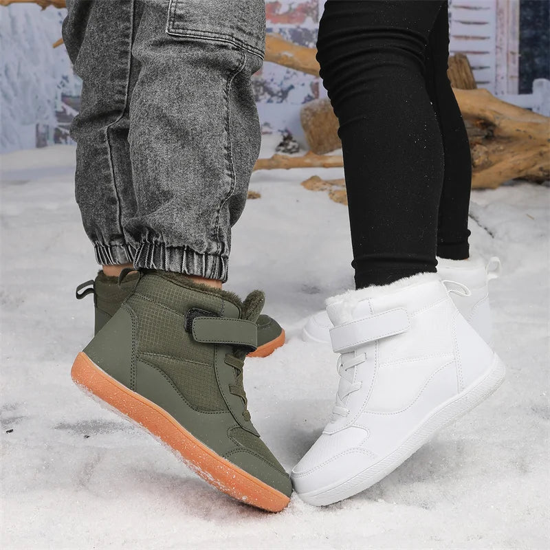 Street-Style Little/Big Kid Wide High Top Sneakers childrensterritory