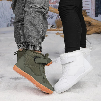 Street-Style Little/Big Kid Wide High Top Sneakers childrensterritory