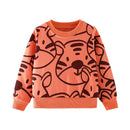 Long Sleeve Stars Cartoon Print Kid Boys Girls Sweatshirts childrensterritory