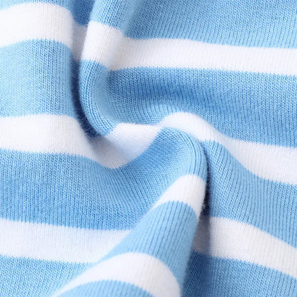 Little Girls Striped Unicorn Design Cotton Dresses For Summer childrensterritory