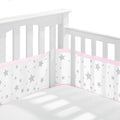 2pcs Breathable Baby Bed Bumper Cot Protector
