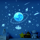 Glow-in-the-Dark Stickers of Realistic Stars and Moons childrensterritory