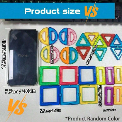 Durable DIY Magnetic Building Block Toys for Kids