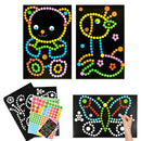 Kids Colorful Cartoon Puzzle Dot Sticker Games childrensterritory