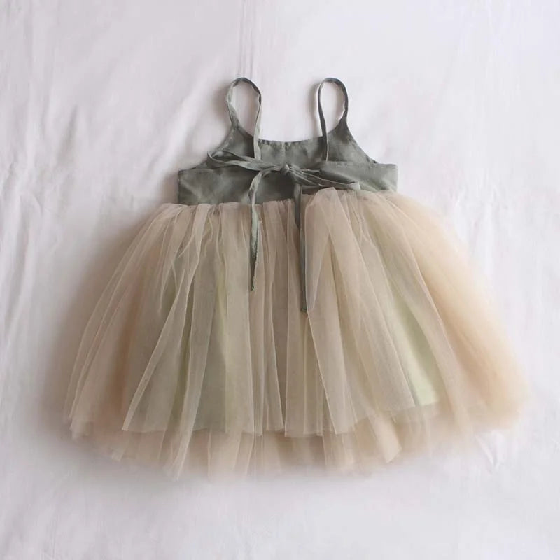 Baby Girl Backless Tutu Birthday Dress For Summer