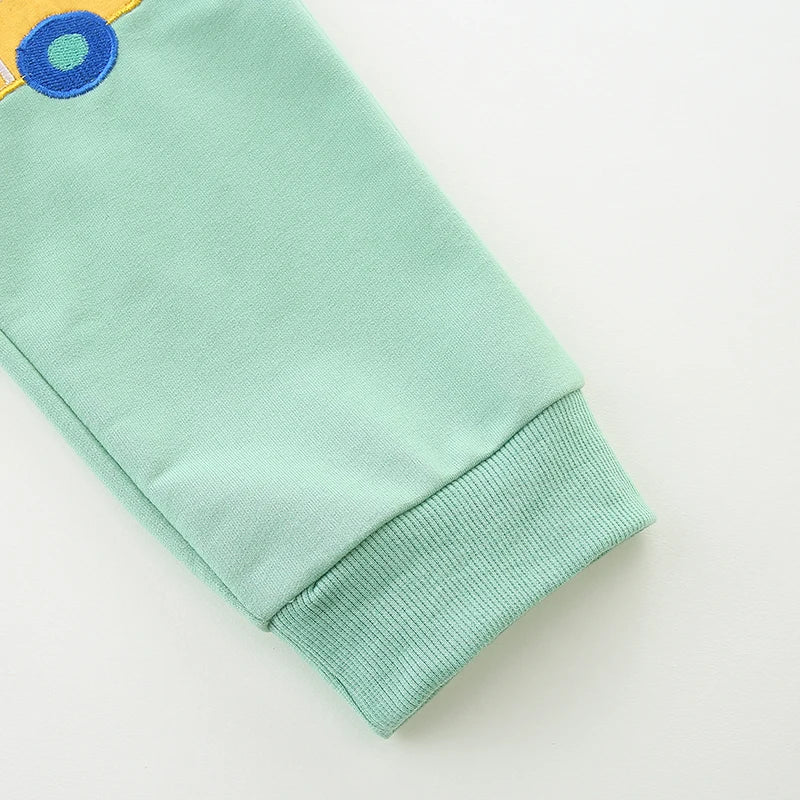 Cartoon Embroidery Print Boys Sweatpants For Summer