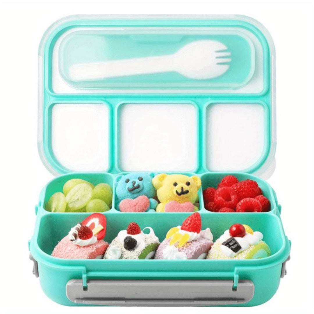 Insulated Kids Plastic Food Container, 1 Piece Lunch Box childrensterritory