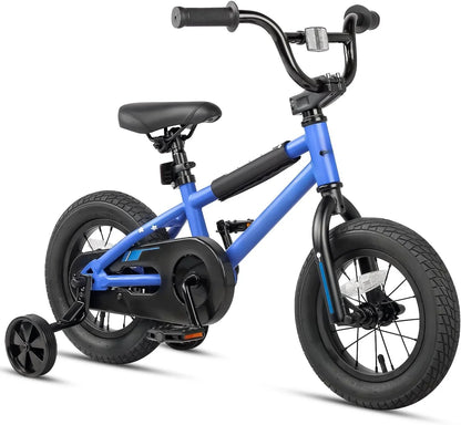 Kids BMX Style Bicycle with Training Wheels &amp; Coaster Brake childrensterritory