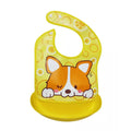 Soft Waterproof Cartoon Printed Adjustable Baby Bibs