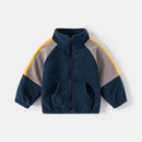 Boys’ Long-Sleeve Stylish Winter Jacket