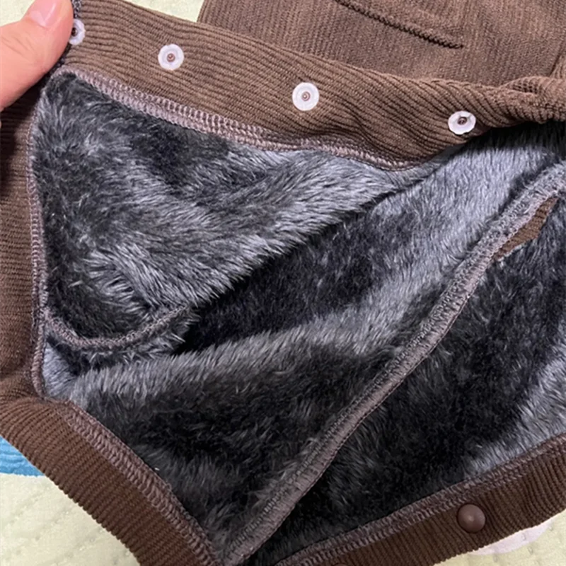 Kids' Soft-Fabric Winter Rompers with a Stylish Finish