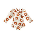 O-Neck Floral Baby Girl Swimsuit/Beach Wear childrensterritory