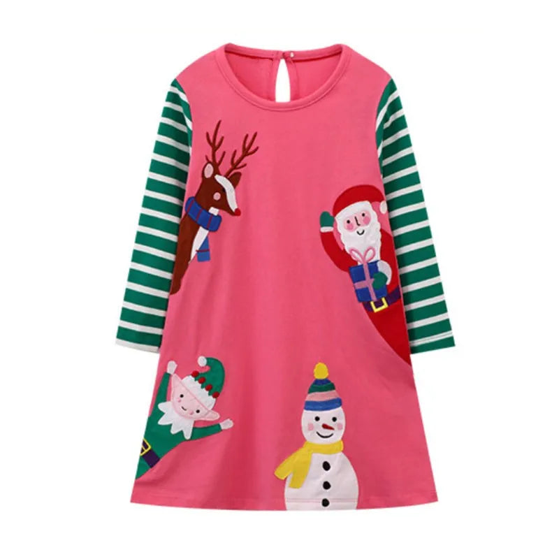 Kids Girls Christmas and New Years Party Frocks childrensterritory