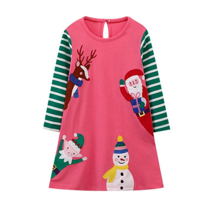 Kids Girls Christmas and New Years Party Frocks childrensterritory